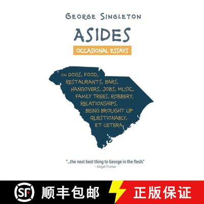 【3-4周达】Asides: Occasional Essays on Dogs, Food, Restaurants, Bars, Hangovers, Jobs, Music, Family... [9781958094297]