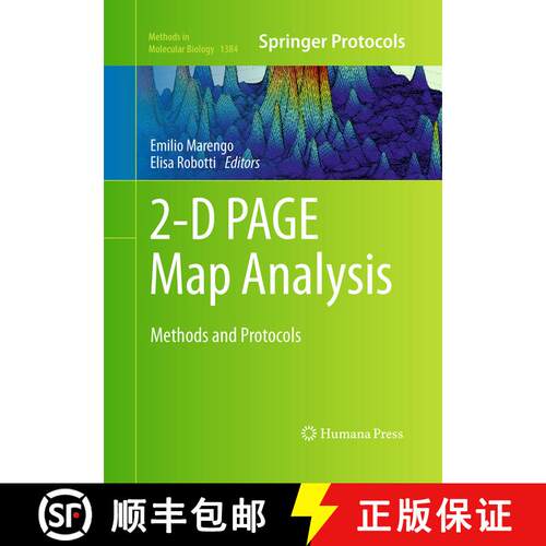 【3-4周达】2-D PAGE Map Analysis : Methods and Protocols (Softcover reprint of the original 1st ed. 2... [9781493949496]