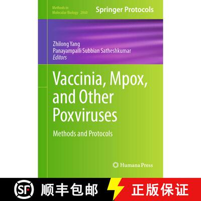 【3-4周达】精装 Vaccinia, Mpox, and Other Poxviruses : Methods and Protocols [9781071641590]