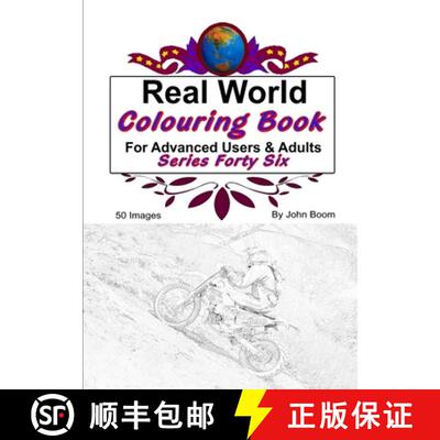 【3-4周达】Real World Colouring Books Series 46 [9780359833238]