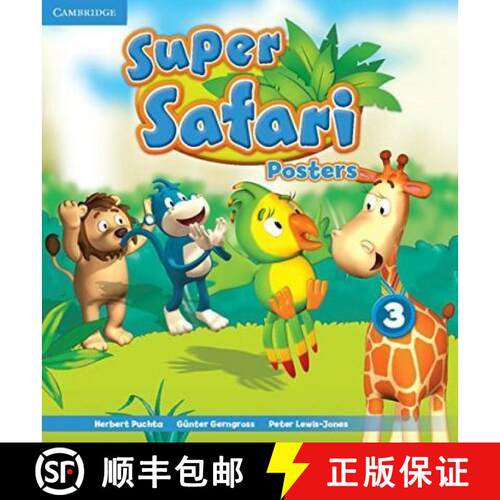 Super Safari Level 3 Posters (10) [9781107496644]