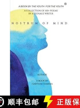 【3-4周达】NOSTRUM OF MIND - A Book By Sarthak Sharma [9789354385957]
