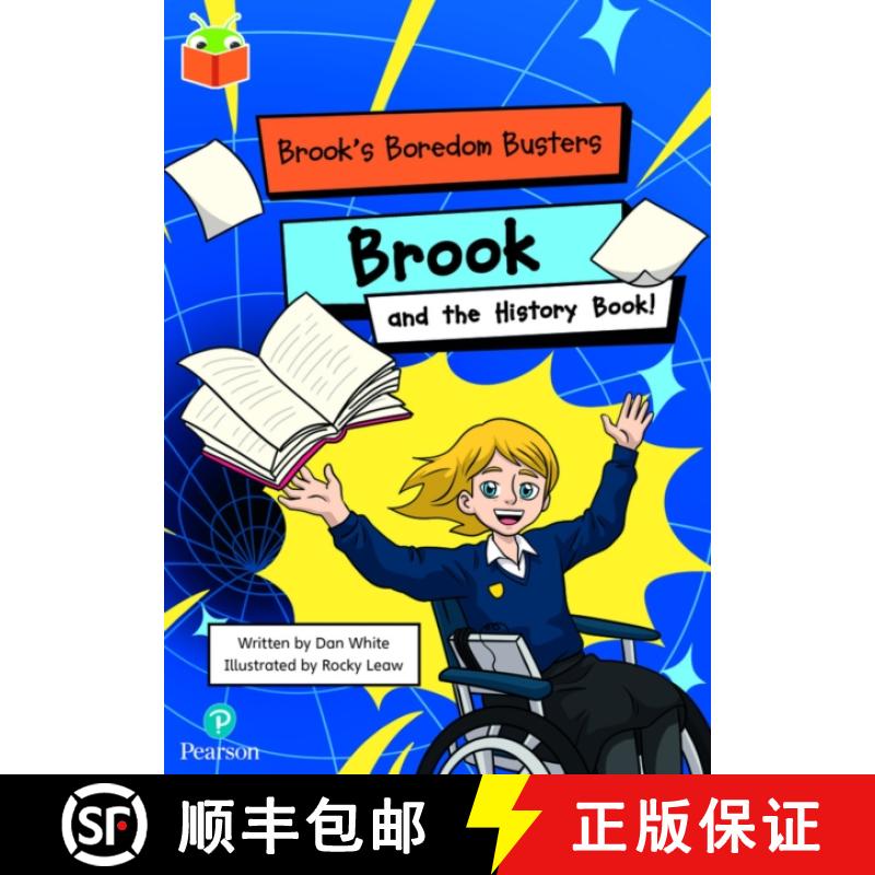 【2-3周达】Bug Club Independent Phase 5 Unit 15: Brook's Boredom Busters: Brook and the History Book [9781292428314]