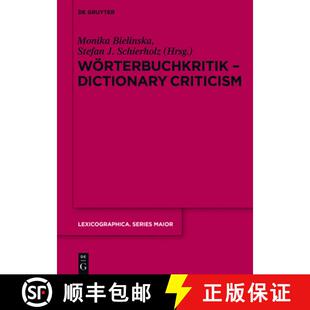 9783110544732 预订 Criticism Dictionary Woerterbuchkritik