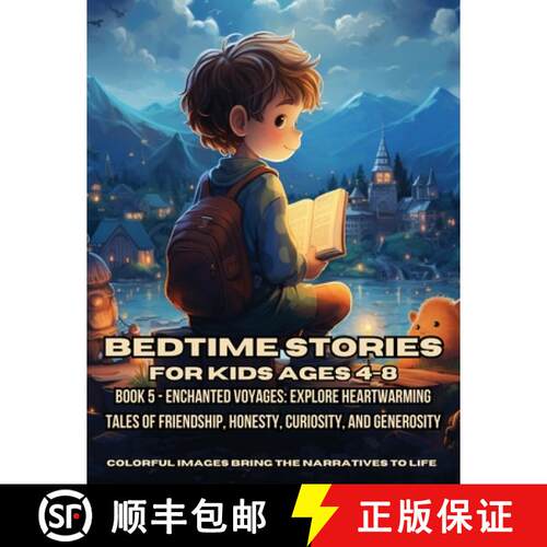 【3-4周达】Bedtime Stories for Kids Ages 4-8: Book 5 - Enchanted Voyages: Explore Heartwarming Tales ... [9798868942556]