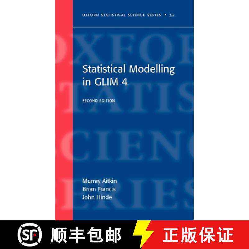 【3-4周达】Statistical Modelling in GLIM 4 [9780198524137]