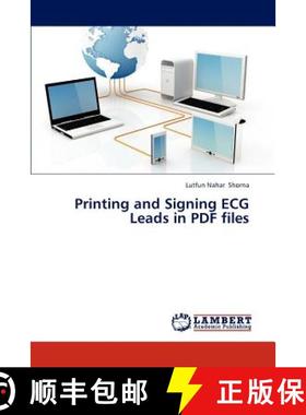 预订 Printing and Signing ECG Leads in PDF files [9783847326304]