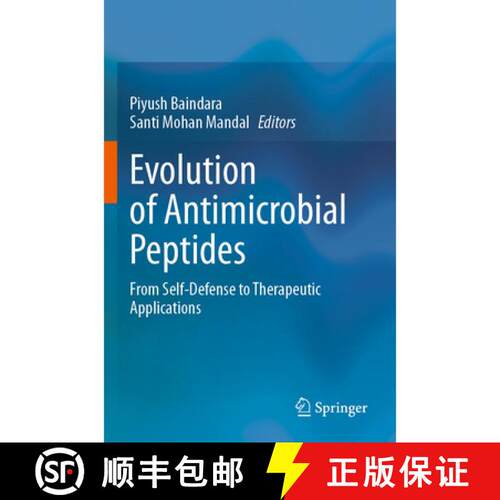 【3-4周达】Evolution of Antimicrobial Peptides: From Self-Defense to Therapeutic Applications [9783031675171]