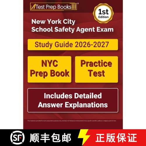 【3-4周达】New York City School Safety Agent Exam Study Guide: NYC Prep Book and Practice Test [Inclu... [9781637756775]