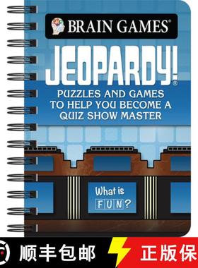 预订 Brain Games - To Go - Jeopardy!: Puzzles and Games to Help You Become a Quiz Show Master [9781645587538]
