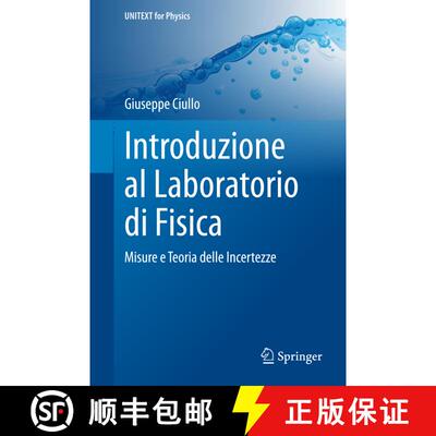 【3-4周达】Introduzione al Laboratorio di Fisica : Misure e Teoria delle Incertezze [9788847056558]