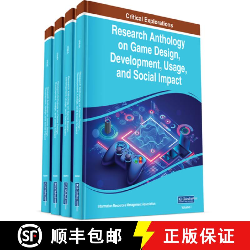 【3-4周达】Research Anthology on Game Design, Development, Usage, and Social Impact [9781668475898]