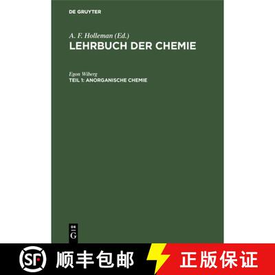 【3-4周达】精装 Anorganische Chemie [9783111168432]