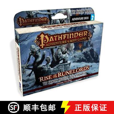 【3-4周达】Pathfinder Adventure Card Game: Rise of the Runelords Deck 2 - The Skinsaw Murders Adventu... [9781601255624]