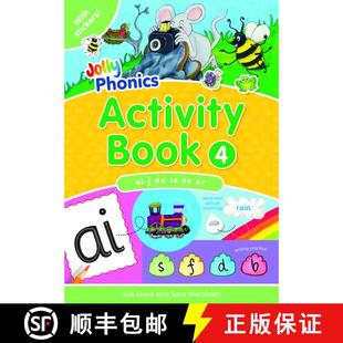 Phonics Jolly English 9781844141562 British Activity 4周达 Precursive Book edition Letters