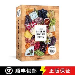 【3-4周达】The Cheese Board Deck: 50 Cards for Styling Spreads, Savory and Sweet [9780593233276]