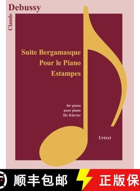 预订 Suite Bergamasque, Pour Le Piano, Estampes [9783741914508]