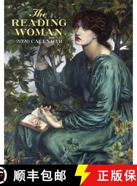 【3-4周达】Reading Woman 2026 Mini Wall Calendar [9781087512013]