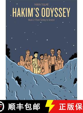 【3-4周达】Hakims Odyssey : Book 2: From Turkey to Greece [9781637790083]