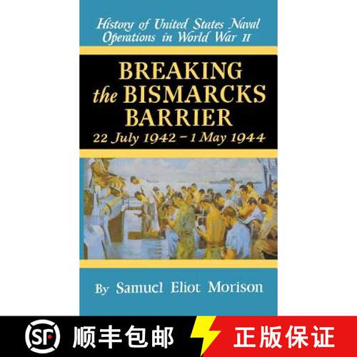 【3-4周达】精装 History of United States Naval Operations in World War II: - Breaking the Bismarck's ... [9780316583060]