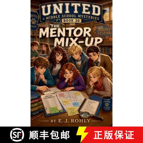 【3-4周达】United Middle School Mysteries Book 20 [9798235609242]