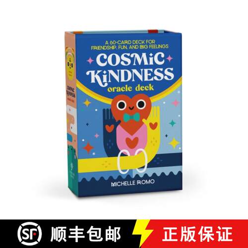 【3-4周达】Cosmic Kindness Oracle Deck : A 60-Card Deck for Friendship, Fun, and Big Feelings [9781454953197]
