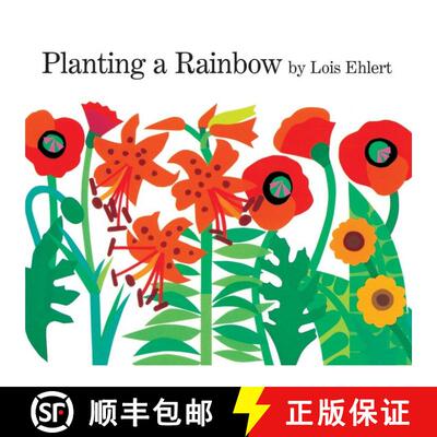 【3-4周达】Planting a Rainbow Lap Board Book: Lap-Sized Board Book [9780152063047]