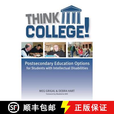 【3-4周达】Think College – Postsecondary Education Options for Students with Intellectual Disabilities [9781557669179]