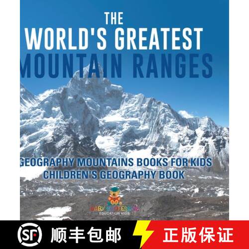 【3-4周达】精装 The World's Greatest Mountain Ranges - Geography Mountains Books for Kids | Children'... [9798869403841]