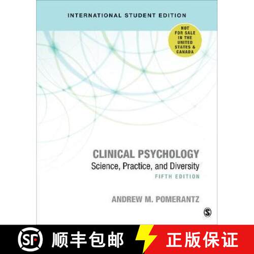 【3-4周达】Clinical Psychology - International Student Edition: Science, Practice, and Diversity (5):... [9781544385488]