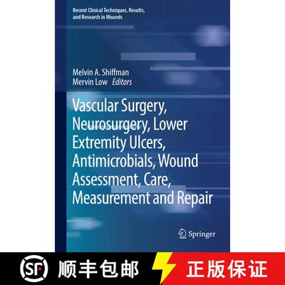【3-4周达】精装 Vascular Surgery, Neurosurgery, Lower Extremity Ulcers, Antimicrobials, Wound Assessm... [9783030107154]
