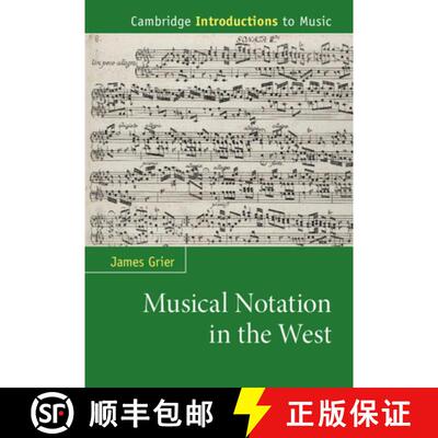 【3-4周达】精装 Musical Notation in the West [9780521898164]