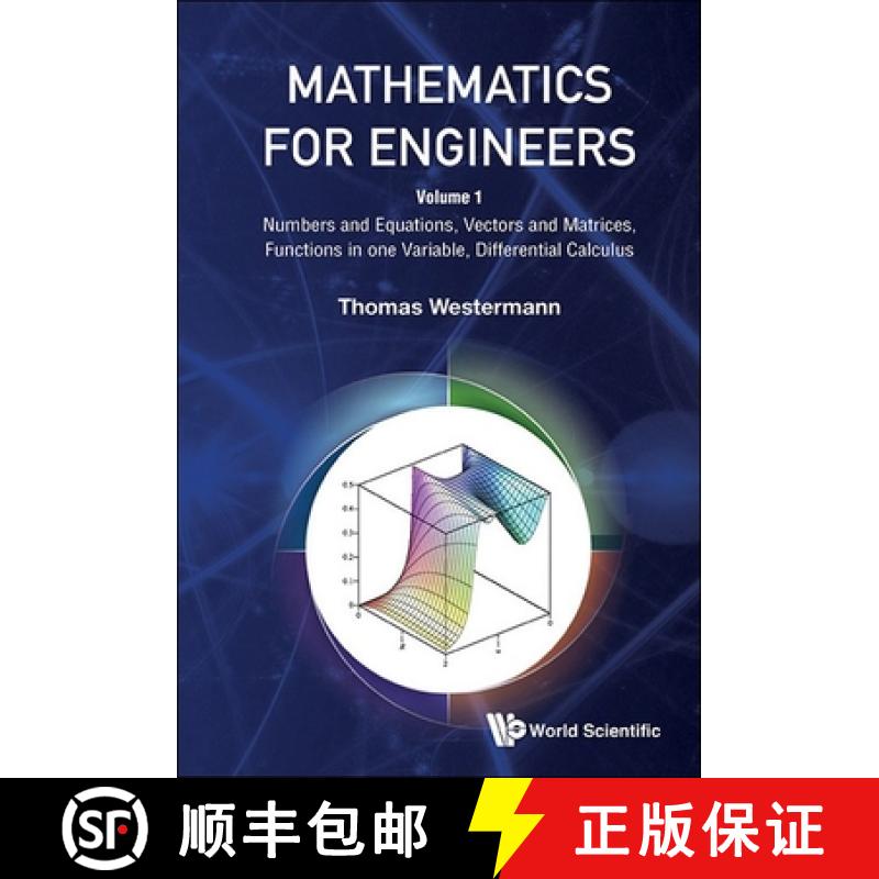 【3-4周达】Mathematics for Engineers - Volume 1: Numbers and Equations, Vectors and Matrices, Functio... [9789811292347]