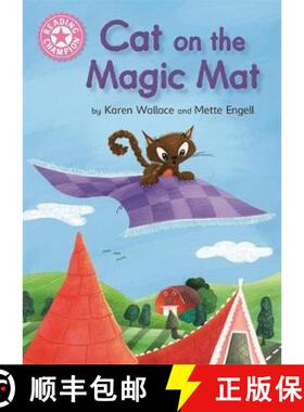 【3-4周达】Reading Champion: Cat on the Magic Mat: Pink 1B [9781445167527]