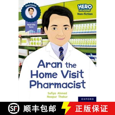 【3-4周达】Hero Academy Non-fiction: Oxford Reading Level 7, Book Band Turquoise: Aran the Home Visit... [9781382029520]