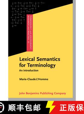 【3-4周达】精装 Lexical Semantics for Terminology.An introduction. [9789027204677]