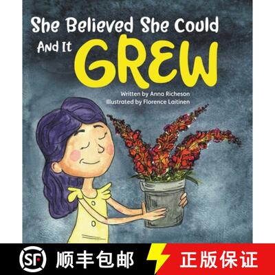 【3-4周达】精装 She Believed She Could and It Grew [9781632964885]