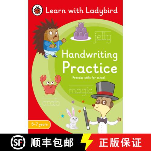 【3-4周达】Handwriting Practice: A Learn with Ladybird Activity Book 5-7 years : Ideal for home learn... [9780241515433]