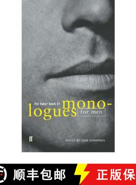 【3-4周达】Faber Book of Monologues: Men [9780571217649]
