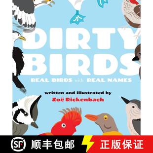 【3-4周达】Dirty Birds: Real Birds with Real Names [9781087877006]