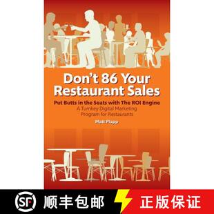 【3-4周达】Don't 86 Your Restaurant Sales: A Turnkey Digital Marketing Program for Restaurants [9781945091865]