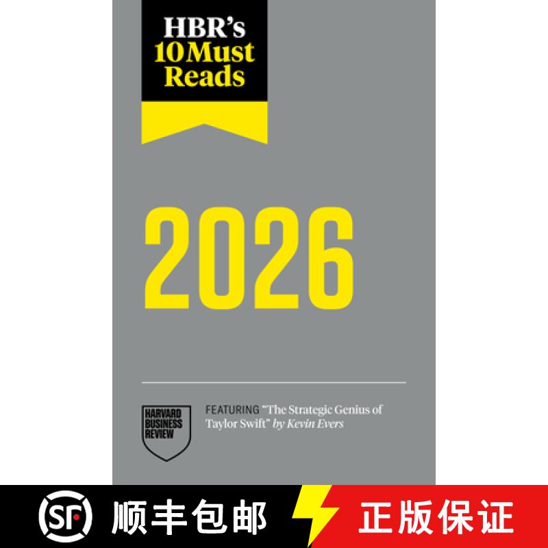 现货 2026哈佛商业评论十大必读读物 Hbr's 10 Must Reads 2026: The Definitive Management Ideas of the Ye... [9798892791946]