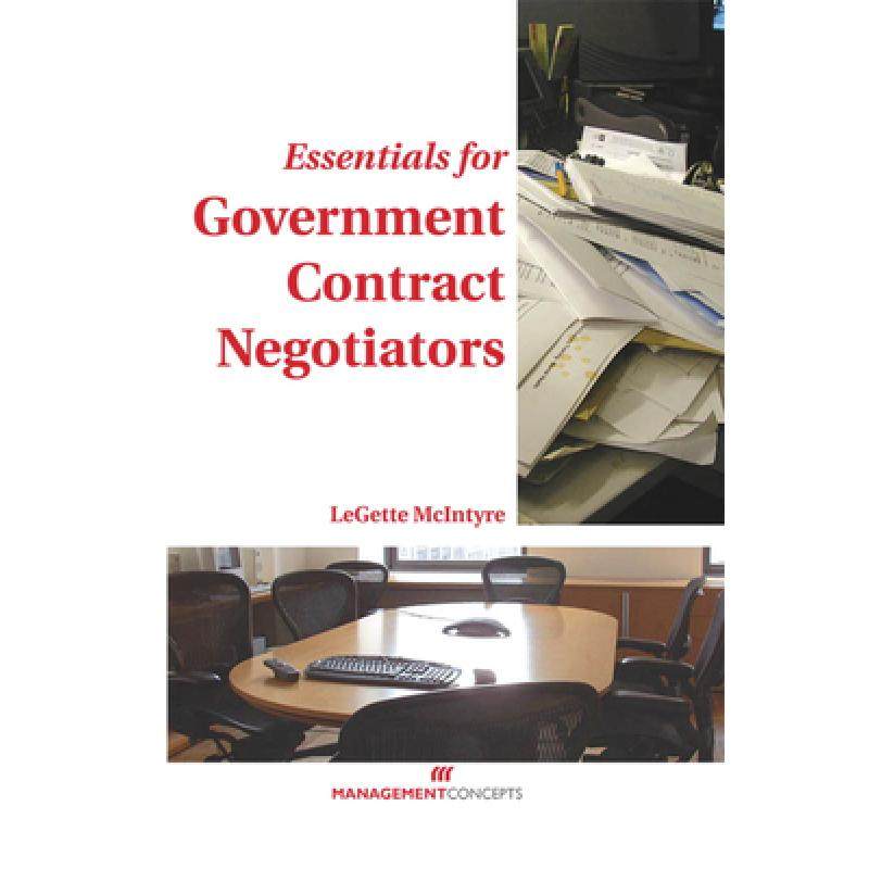 【4周达】essentials for government contract negotiators