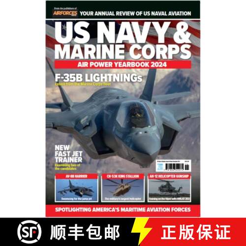 【3-4周达】US Navy and Marine Corps Airpower Yearbook 2024 [9781836320074]