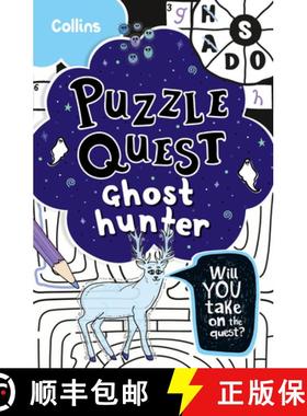 【3-4周达】Ghost Hunter: Solve More Than 100 Puzzles in This Adventure Story for Kids Aged 7+ [9780008599560]