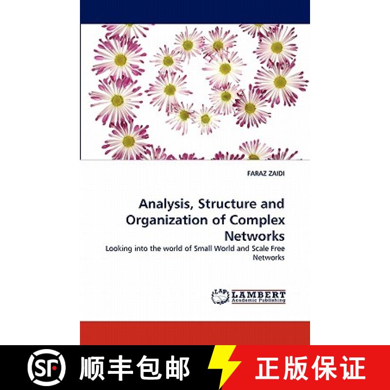 预订 Analysis, Structure and Organization of Complex Networks [9783844307757]