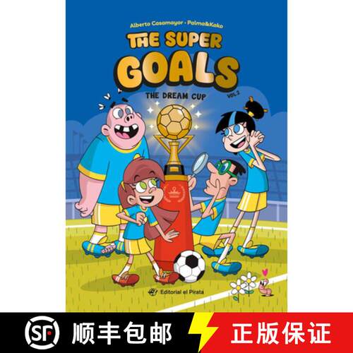 【3-4周达】The Dream Cup: Soccer Books for Kids 8-12. Discover This Amazing Soccer Team! Volume 2 [9788419898562]