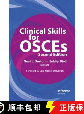 【3-4周达】CLINICAL SKILLS FOR OSCES 2E [9781841846163]