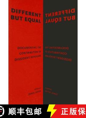 【3-4周达】Different But Equal: Documenting The Contribution Of Dissident Scholars [Wiley社会学] [9781118542750]