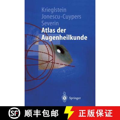 【3-4周达】Atlas Der Augenheilkunde [9783540640011]